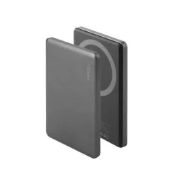Energea Alupac Air, 10000mah Ultra Light Aluminium Magsafe Compatible Power Bank - Gunmetal